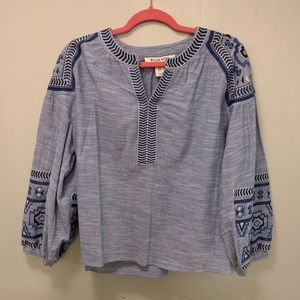 Blue Belle Vere top